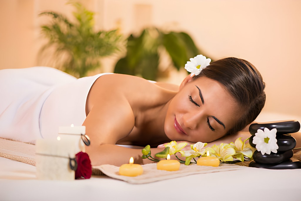 Women availing her Spa Packages